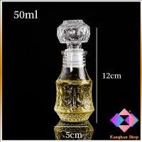 ราคา KANGBAN ขวดแก้วจิ๋วสีใส ขวดเหล้า ขวดวิสกี้ ขวดคริสตัล โหลของขวัญ ขวดน้ำหอม Glass bottle (21903728805)