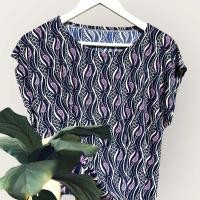 ราคา เสื้อคนแก่ผ้าเด้ง ใส่สบาย สาวอวบใส่ได้ (21902467912)