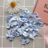 ราคา โบว์จิ๋ว โบว์ผ้าซาตินสีพรีเมี่ยมเรียบหรู หน้ากว้าง 13 มม แพ็คละ 100 ชิ้น โบว์ติดของชำร่วย (10278918340)