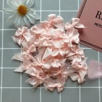 ราคา โบว์จิ๋ว โบว์ผ้าซาตินสีพรีเมี่ยมเรียบหรู หน้ากว้าง 13 มม แพ็คละ 100 ชิ้น โบว์ติดของชำร่วย (10278918329)