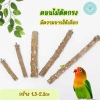ราคา คอนยืนนก คอนไม้ คอนไม้ธรรมชาติ ลับเล็บนก ลับปากนก คอนไม้ Bird นกแก้ว ฟอพัส หงส์หยก คอนัวร์ เลิฟเบิร์ด นกฟินซ์ (20840787476)