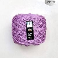 ราคา ไหมพรม 4Ply ไหมพรมเบบี้ซอฟท์ เบบี้ซิลค์ ไหมพรมสำหรับเด็ก 4Ply 100G I ไหมพรมฟ้ามุ่ย Fahmui Yarn (19649313419)