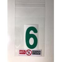 ราคา สติ๊กเกอร์ติดแผ่นป้าย Anti flash สีเขียว สำหรับป้ายปัจจุบัน ขนาด 5 8 6 Cm (18178337133)