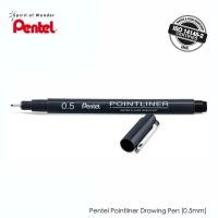 ราคา Pentel ปากกาตัดเส้น เพนเทล Pointliner หมึกสีดำ หัวปากกา 5 ขนาด 0 05 0 1 0 3 0 5 0 8mm (2286454471)