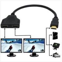 ราคา Y HDMI splitter cable 1ออก2จอ FULL HD 1080p (21764388461)