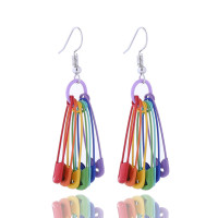 ราคา ต่างหูสีรุ้ง ตุ้มหูสีรุ้ง LGBT (21163241143)