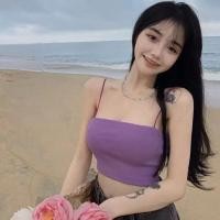 ราคา สายเดี่ยววินเทจทรงเกาะอก สายเดี่ยว สีพื้นๆ เสื้อสายเดี่ยวเกาะอก สายเดี่ยววินเทจ สายเดี่ยวทรงเกาะอก (16483878961)