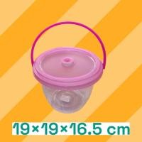 ราคา ถังน้ำ พร้อมฝา ถังน้ำ ถังน้ำแข็ง แบบใส มี3สี (18345360247)