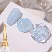 ราคา สีทาเล็บเจลสีไซรัป สีสวยละมุนหน้าเล็บ มีให้เลือก 12 สี ขนาด 15ml (21549743310)