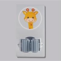ราคา D003 ที่จัดเก็บไม้ถู ตัวร็อคไม้ถู ที่แขวนไม้ถู อุปกรณ์จัดเก็บไม้กวาด ไม้ถูพื้นในบ้าน (19520635970)