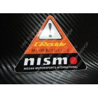 ราคา สติ๊กเกอร์สามเหลี่ยม ลาย Greddy NISMO Motorsports International สำหรับรถ nissan นิสสัน นิสโม้ ติดรถ แต่งรถ สามเหลี่ยม (7109532631)