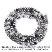 ราคา Beebeecraft 1 Strands Faceted Electroplate Glass Rondelle Beads Pearl Luster Plated Tiny Loose Spacer Beads for Craft Jewelry Necklace Bracelet Making (12914699474)