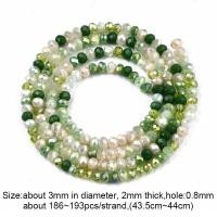 ราคา Beebeecraft 1 Strands Faceted Electroplate Glass Rondelle Beads Pearl Luster Plated Tiny Loose Spacer Beads for Craft Jewelry Necklace Bracelet Making (16617949194)