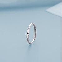 ราคา แหวนแหวนปรับขนาดได้แฟชั่น26ตัวอักษร A Z สำหรับผู้ชายและผู้หญิงเครื่องประดับของขวัญคู่รัก S925เกาหลีเงิน (21703186750)