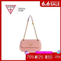 ราคา GUESS กระเป๋าสะพายสะพายไหล่ รุ่น TK874821 GIULLY CONVERTIBLE XBODY FLAP สีชมพู (21560300549)