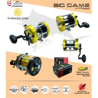 ราคา TAMAYA 23TA 9000 BIG GAME ทีเอ 9000 บิ๊กเกมส์ รอกเบท ทรงกลม รุ่นใหม่ล่าสุดจากค่าย TAMAYA รอกเบอร์ใหญ่ จุสายได้เยอะ รอบหมุน 3 7 1 เบรค 14 kg (19434401024)