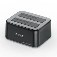ราคา สถานีเชื่อมต่อฮาร์ดไดรฟ์ ORICO USB 3 0ถึง SATA I ii iii Dual Bay Hard Drive Dock สำหรับ2 5 3 5 SATA HDD SSD พร้อมฟังก์ชั่น UASP Duplicatorstrong Power Support 18TB Smart Sleep พร้อมสายชาร์จ60PD (21780