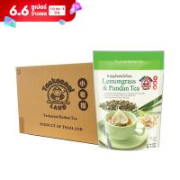 ราคา เถ้าแก่น้อย ชาสมุนไพรตะไคร้ใบเตย Lemongrass Pandan Tea 37 5g ยกลัง 18 ซอง (21723842344)