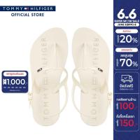 ราคา Online Exclusive Tommy Hilfiger รองเท้าแตะผู้หญิง รุ่น FW0FW07975 AEF สีเบจ (21430152489)
