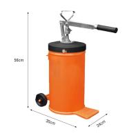 ราคา Paris store ถังอัดจารบี grease bucket มือโยก รุ่น ใช้ร่วมกับปั๊มลม ถังอัดจารบีแบบอัดลม 16ลิตร แบบมือโยก ความจุขนาดใหญ่ ด้วยลูกกลิ้ง (21893303972)