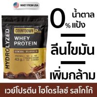 ราคา COUNTDOWN Whey Protein Hydrolyzed เคาท์ดาวน์ เวย์โปรตีน ไฮโดรไลซ์ รสโกโก้ โปรตีนสูง 43g ไม่มีแลคโตส แพ้นมวัวทานได้ 750g (21933638980)