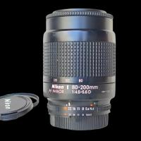 ราคา เลนส์ออโต้ Nikon AF Nikkor 80 200mm f4 5 5 6 D Mount Nikon F พร้อมฝาหน้า ท้าย 52 มม Hood Filter (21884637883)