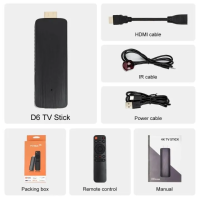 ราคา TV Stick กล่อง ดิจิตอล TV BOX WiFi Android 11 0 Quad core 4K Android TV 4 64GB แอนดรอยด์ทีวีสติ๊ก Netflix Youtube รองรับภาษาไทย Bluetooth5 2 (21985018777)
