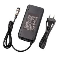 ราคา 67 2V2A Lithium Battery Charger for Electric Bike 16S 60V Lithium Ion Battery Unicycle Charger with Fan EU Plug (13352158182)