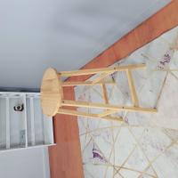 ราคา เก้าอี้สตูลไม้ยางพารา เก้าอี้สตูลไม้ เก้าอี้บาร์สูง 73 cm STC 29 R แผ่นที่นั่งไม้ยางพารา (10235534322)