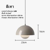 ราคา HSCTEK โคมไฟห้อยเพดาน ฝาครอบโคมไฟกลม เห็ด โคมไฟระย้า ห้องนั่งเล่น โคมไฟติดเพดาน ดอกตูม โคมไฟแขวนเพดาน โคมไฟห้อยแขวน โคมไฟระย้าลอฟ (20136596846)