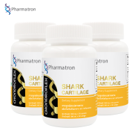 ราคา แพ็ค 3 ขวดสุดคุ้ม กระดูกอ่อนปลาฉลาม Shark Cartilage Pharmatron ฟาร์มาตรอน ปวดข้อ ปวดเข่า บำรุงเข่า บำรุงข้อเข่า (12447098494)