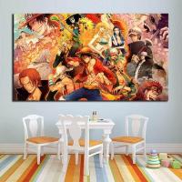 ราคา 90X160cm โปสเตอร์ one piece ตกแต่งห้อง แต่งห้องนอน แต่งห้องนั่งเล่น (21985398418)