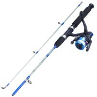 ราคา Sougayilang ชุดคันเบ็ดและรอกตกปลา 2 ส่วน 1 2 ม คันเบ็ดปั่นและอัตราส่วนเกียร์ 5 2 1 6BB รอกตกปลาตกปลาชุดเต็มสำหรับรอกตกปลาน้ำจืดและน้ำเค็ม (19869307068)