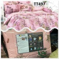ราคา TOTO ผ้าปูที่นอน ไม่รวมผ้านวม TT 355 592 3 5 5 6 ฟุต TT โตโต้ wonderful bedding bed TT 355 497 498 588 591 592 (12276128351)