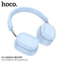 ราคา NEW HOCO W51 หูฟังบลูทูธ Delightful BT headphone หูฟังครอบหูแบบไร้สาย เชื่อมต่อง่าย ใช้งานต่อเนื่องได้นานถึง 46 ชม (21886439794)