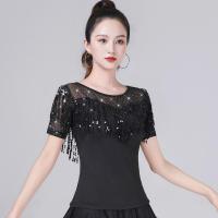 ราคา เสื้อแขนสั้นชุดเต้นรำภายนอกละตินคอสตูมเด็กการแสดงโมเดิร์นแดนซ์ฤดูร้อน (21783430828)