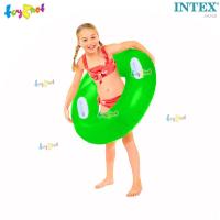 ราคา Intex ห่วงยาง เป่าลม สีสะท้อนแสง ไฮกล๊อสส์ 30 นิ้ว 0 76 ม สีเขียว รุ่น 59258 (317545830)