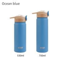 ราคา ของแท้ 100 TYESO แก้วน้ำ กระบอกน้ำ กระบอกน้ำเก็บความเย็นและร้อน กระบอกน้ำเก็บอุณหภูมิพร้อมหลอด แก้วน้ําเก็บความเย็น 530ml 730ml (19754451839)