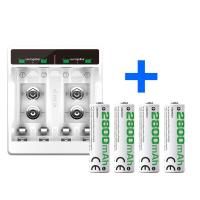 ราคา Yonii N4119 AA2800 AAA1100mah 9V Ni Mh เครื่องชาร์จ ถ่านชาร์จ 9V แบตเตอรี่ชาร์จ 9 โวลต์ 8 4V Li ion แท่นที่ชาร์จถ่าน Battery Charger (21780302166)