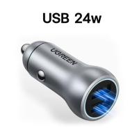 ราคา UGREEN ที่ชาร์จแบตในรถ Type C ที่ชาร์จไฟรวดเร็ว USB สำหรับ iPhone 15 14 14 Xiaomi ชาร์จในรถเร็ว4 0 3 0ที่ชาร์จโทรศัพท์มือถือ PD (21422062887)