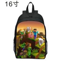 ราคา พิมพ์ Minecraft Legends กระเป๋านักเรียนเด็กการ์ตูนพิมพ์ 3D กระเป๋าเป้สะพายหลัง (21553959587)