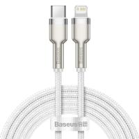 ราคา Baseus สายชาร์จ รุ่น Cafule Series Metal Data Cable แบบ Type C to Lightning PD 20W 1m 2m (21689433976)