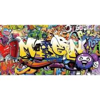 ราคา WGBCustom Photo Wallpaper mural bar corridor background wallpaper Cafe street art graffiti 3D bedroom Wall Decor sticker (21757197899)