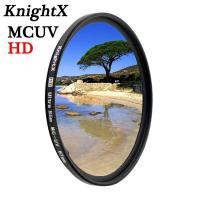 ราคา Knightx UV HD MCUV กล้องเลนส์กรอง 49 มิลลิเมตร 52 มิลลิเมตร 55 มิลลิเมตร 58 มิลลิเมตร 62 มิลลิเมตร 67 มิลลิเมตร 72 มิลลิเมตร 77 มิลลิเมตรสำหรับ Canon EOS Sony Nikon อุปกรณ์เสริม 2000D 500D สี D70 D80 