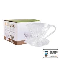 ราคา V60 Coffee Dripper ดริปเปอร์กาแฟ ถ้วยดริปพลาสติก PCTG สำหรับทำกาแฟดริป (17659707751)
