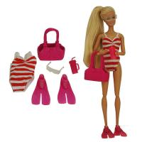 ราคา ชุดแฟชั่นสำหรับตุ๊กตาบาร์บี้ตุ๊กตาชุดเสื้อผ้าสำหรับตุ๊กตาบาร์บี้เสื้อรองเท้าแว่นตามงกุฎหมวกของเล่น1 6ตุ๊กตาอุปกรณ์เสริม (9380156855)