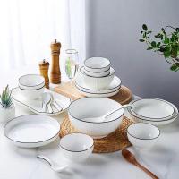 ราคา จาน ชาม ถ้วย เซรามิค เข้าไมโครเวฟได้ สไตล์ญี่ปุ่น (21414061580)