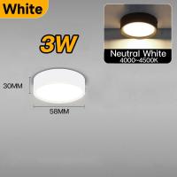 ราคา ไตรรงค์ ไฟดาวน์ไลท์ LED โคมไฟเพดาน Downlight ไฟ LED 3 สีเปลี่ยน ดาวน์ไลท์แบบติดตั้งบนพื้นผิวไฟเพดานทรงกลม 220 265V ใช้สำหรับห้องนอนห้องครัว ไฟ led ไฟติดเพดาน ไฟเพดาน ไฟห้องนอน (21952971500)