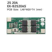 ราคา Enerkey 2S 20A 30A 7 4V 8 4V BMS แผ่นป้องกันแบตเตอรี่ลิเธียม Li Ion Lithium Battery Protection Board 18650 BMS For electric tool sweeper vacuum cleaner electric drill BMS (21554331502)