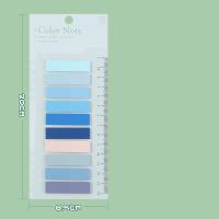 ราคา 200 Piece Set of Transparent Post it Style Label Index PET Fluorescent Sticky Notes (21511234997)